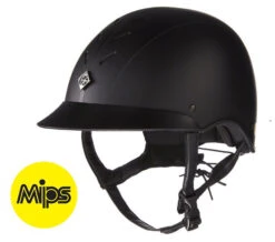 Charles Owen MYPS Helmet Black