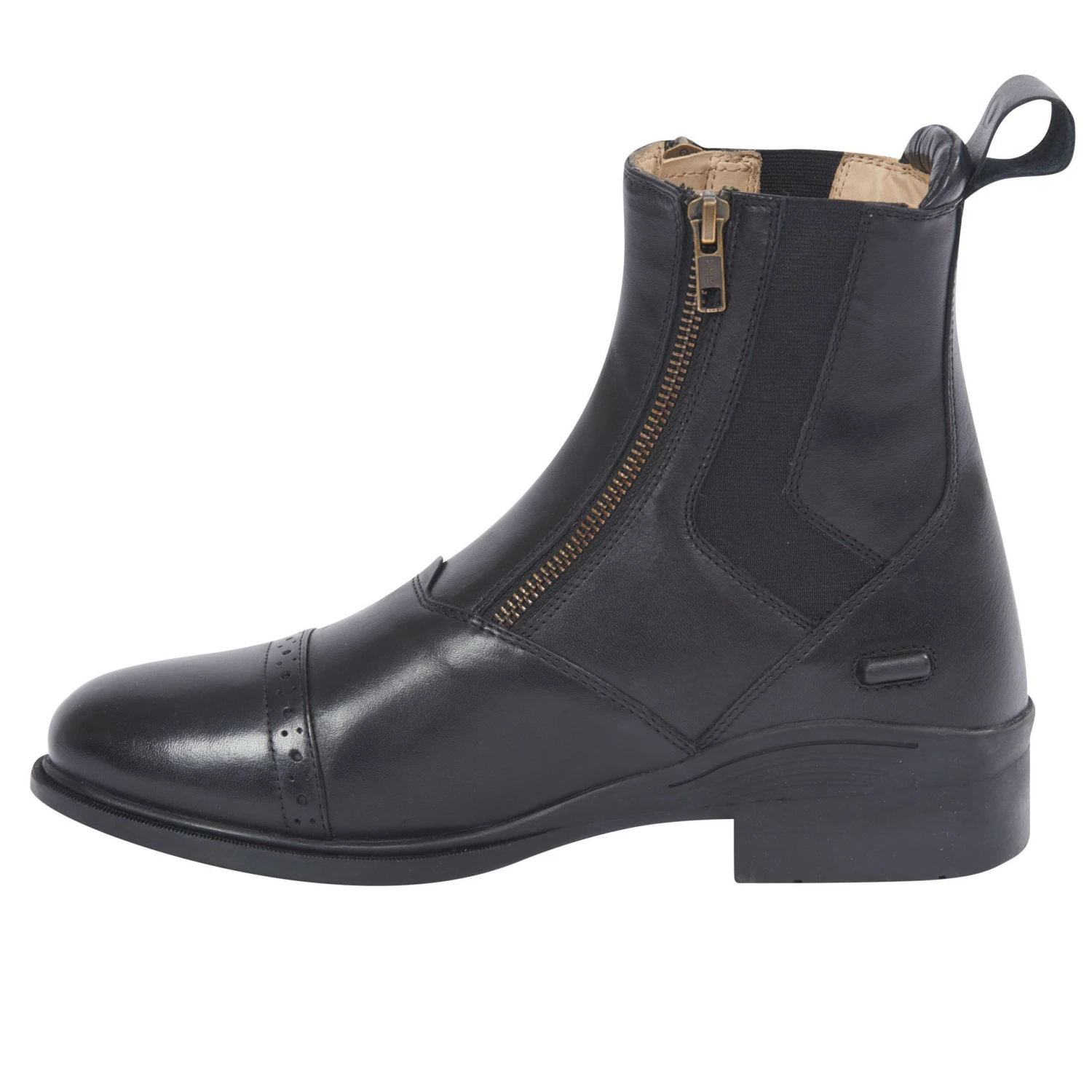 Dublin Evolution Double Zip Paddock Boot Black 4 Dublin Evolution Double Zip Paddock Boot Black - Image 2