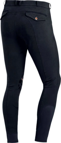 Schockemohle Gents Draco Knee Silicone Grip Black -Equestrian Equipment Shop 0009730 schockemohle gents draco knee silicone grip black