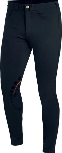 Schockemohle Gents Draco Knee Silicone Grip Black