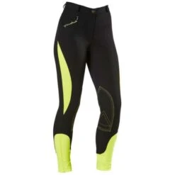 Firefoot Ladies Two Tone Rawdon Breeches Black/Reflective Yellow