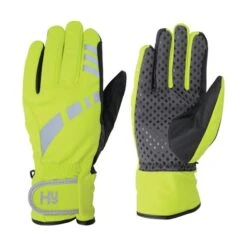 Hy Reflective Waterproof Multipurpose Gloves Yellow/Black