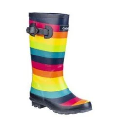 Cotswold Kids Rainbow Welly Multi