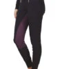 HyFashion Knightsbridge Ladies Breeches Black/Fig -Equestrian Equipment Shop 0013015 hyfashion knightsbridge ladies breeches blackfig