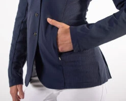 QHP Competition Jacket Noven Navy -Equestrian Equipment Shop 0013986 qhp competition jacket noven navy