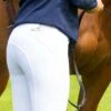 Ollard Westcombe Eco Rider Bamboo Climate Control Breech White -Equestrian Equipment Shop 0015554 ollard westcombe eco rider bamboo climate control breech white 600