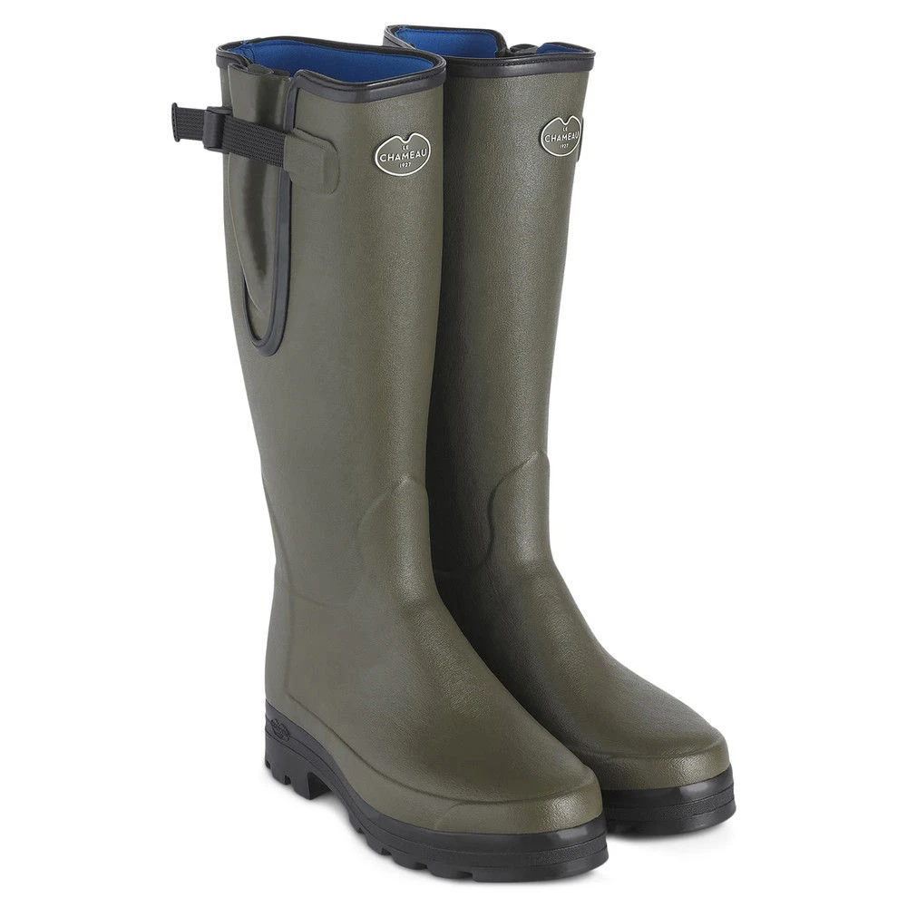 Le Chameau Mens Vierzonord Wellies Vert Chameau 3 Le Chameau Mens Vierzonord Wellies Vert Chameau