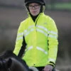 Weatherbeeta Reflective Heavy Padded Waterproof Jacket Hi Vis Yellow -Equestrian Equipment Shop 0016646 weatherbeeta reflective heavy padded waterproof jacket hi vis yellow