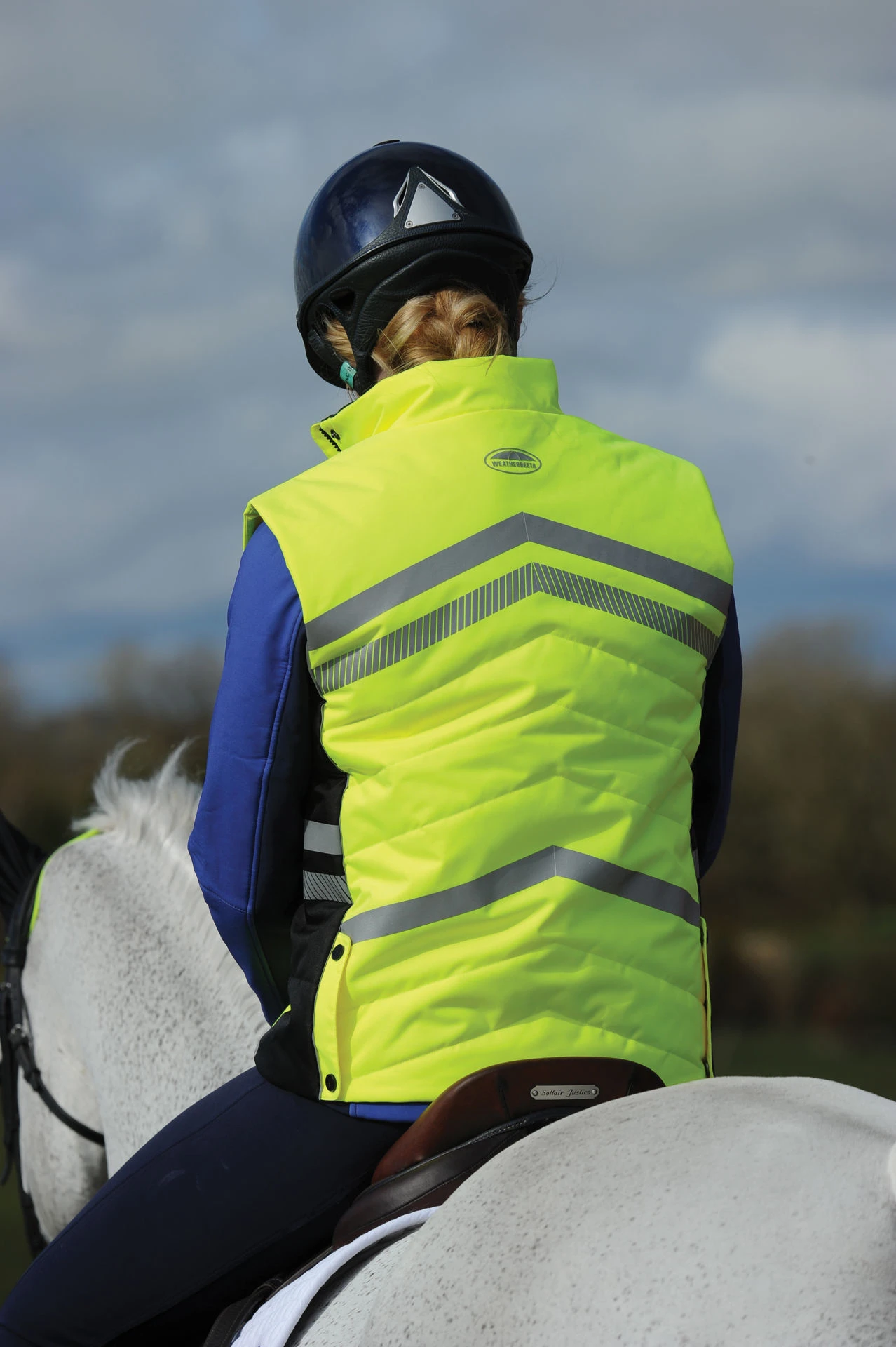 Weatherbeeta Reflective Heavy Quilted Gilet Jacket Hi Vis Yellow 4 Weatherbeeta Reflective Heavy Quilted Gilet Jacket Hi Vis Yellow - Image 2