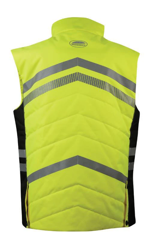 Weatherbeeta Reflective Heavy Quilted Gilet Jacket Hi Vis Yellow 5 Weatherbeeta Reflective Heavy Quilted Gilet Jacket Hi Vis Yellow - Image 3