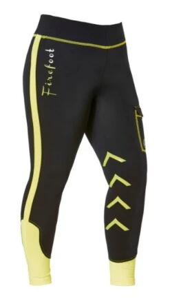 Firefoot Ladies Ardsley Winter Breeches Black/Yellow