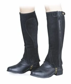 Shires Moretta Suede Half Chaps Adult