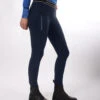 QHP Riding Tights Skye Anti-Slip Seat Navy 2 QHP Riding Tights Skye Anti-Slip Seat Navy -Equestrian Equipment Shop 0018276 qhp riding tights skye anti slip seat navy