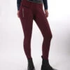 QHP Riding Tights Skye Anti-Slip Seat Porto Red -Equestrian Equipment Shop 0018279 qhp riding tights skye anti slip seat porto red