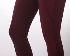QHP Riding Tights Skye Anti-Slip Seat Porto Red -Equestrian Equipment Shop 0018281 qhp riding tights skye anti slip seat porto red
