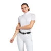 Ariat Aptos Vent Show Shirt White -Equestrian Equipment Shop 0019022 ariat aptos vent show shirt white