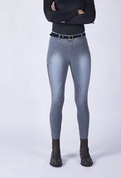 Just Togs Ladies Just Jeans Grey -Equestrian Equipment Shop 0019287 just togs ladies just jeans grey