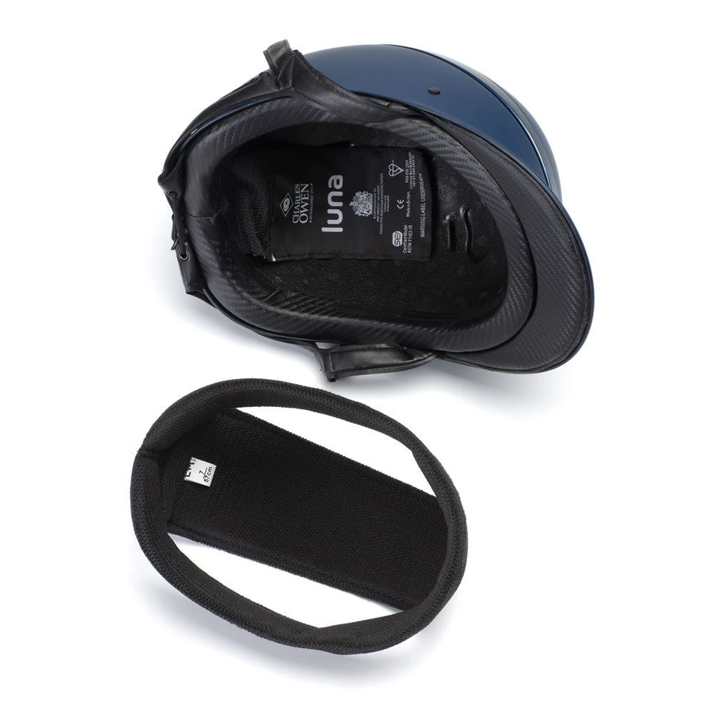 Charles Owen Luna Midnight Matt/Navy Gloss 4 Charles Owen Luna Midnight Matt/Navy Gloss - Image 2