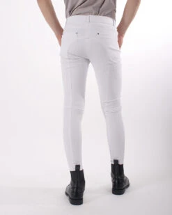 QHP Junior Fillip Breeches Leg Grip White -Equestrian Equipment Shop 0020080 qhp junior fillip breeches leg grip white