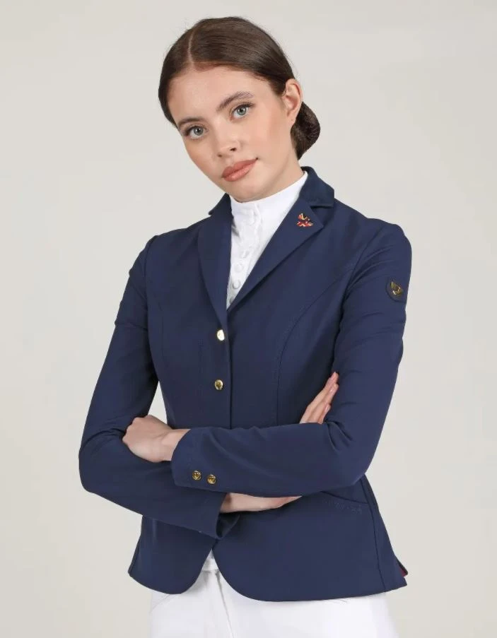 Aubrion Team Show Jacket Navy 4 Aubrion Team Show Jacket Navy - Image 2