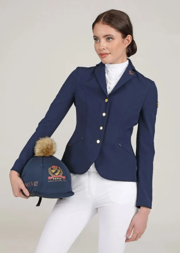 Aubrion Team Show Jacket Navy 5 Aubrion Team Show Jacket Navy - Image 3