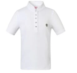 Covalliero Childrens Competition Shirt White