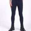 QHP Junior Fillip Breeches Leg Grip Navy -Equestrian Equipment Shop 0021292 qhp junior fillip breeches leg grip navy