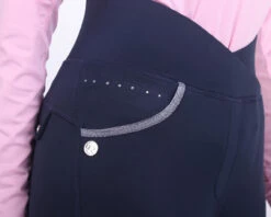 QHP Riding Tights Kathleen Full Grip Navy -Equestrian Equipment Shop 0021333 qhp riding tights kathleen full grip navy