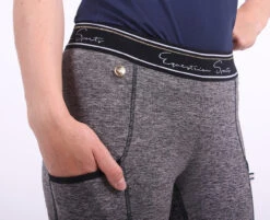 QHP Riding Tights Senne Full Grip Anthracite -Equestrian Equipment Shop 0021339 qhp riding tights senne full grip anthracite