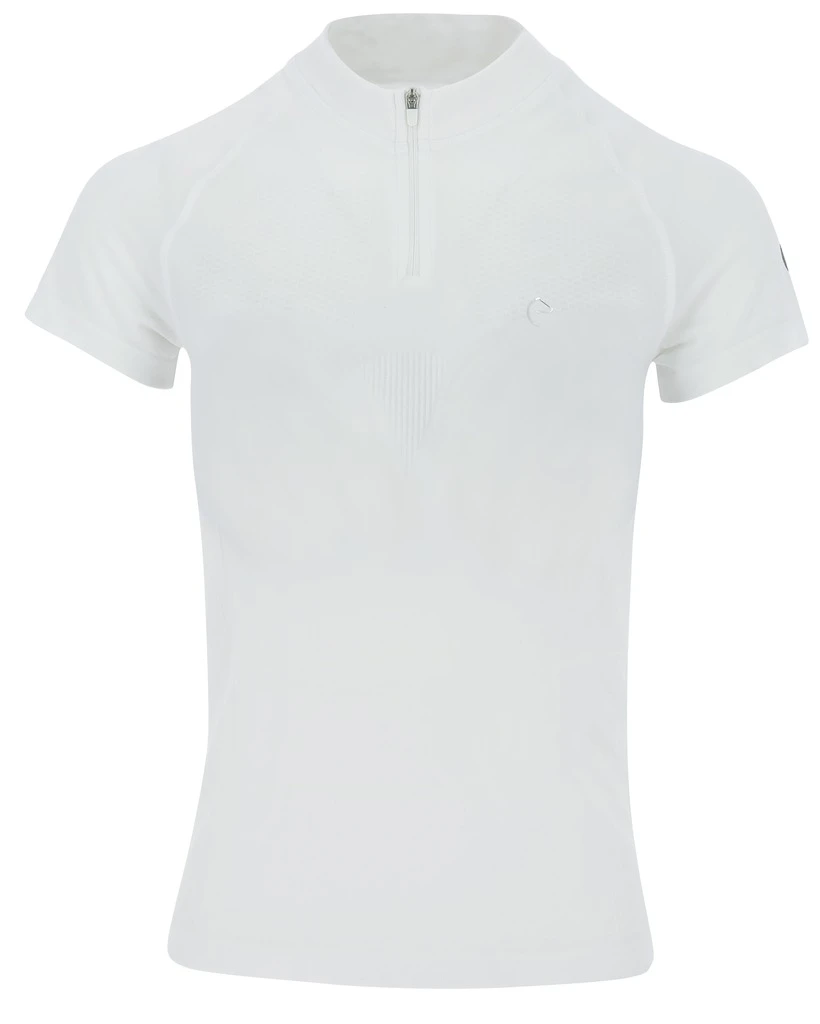 Equi Theme Pro Series Attitude Polo White 3 Equi Theme Pro Series Attitude Polo White