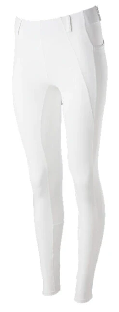 Legacy Kids Riding Tights White