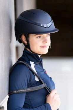 Equestrian Equipment Shop -Equestrian Equipment Shop 0024082 charles owen this esme luna midnight blue 1