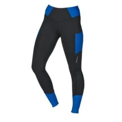 Dublin Power Performance Mid Rise Colour Block Tights Black/Cobalt