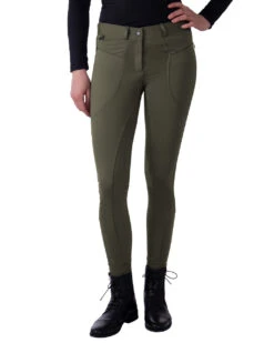 QHP Monica Full Grip Breeches Olive