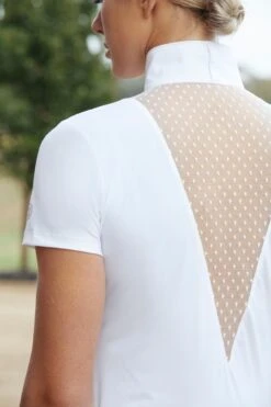 Dublin Ladies Tara Competiton Lace Shirt White 7 Dublin Ladies Tara Competiton Lace Shirt White -Equestrian Equipment Shop 0024487 dublin ladies tara competiton lace shirt white