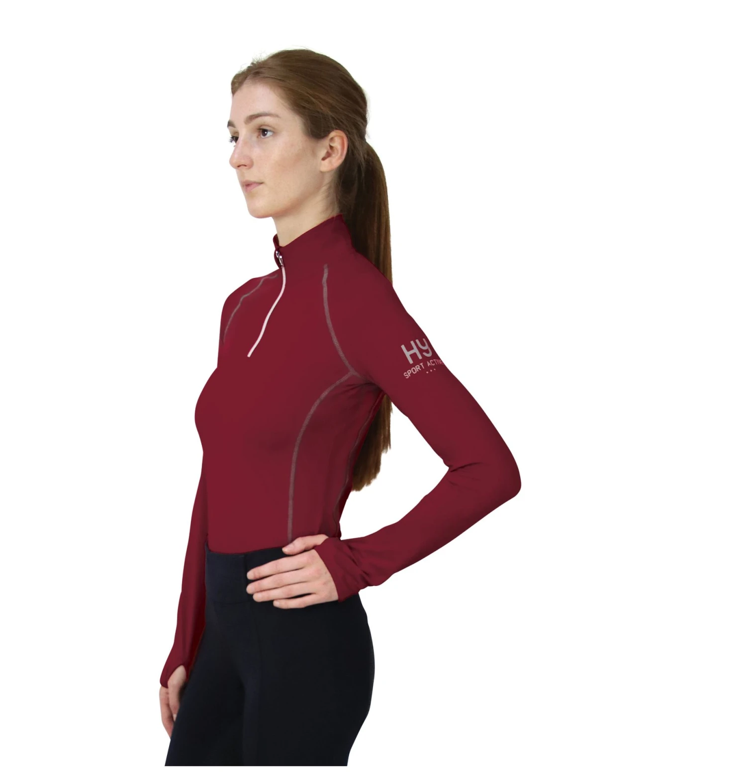 Hy Sport Active Baselayer Vivid Merlot 3 Hy Sport Active Baselayer Vivid Merlot