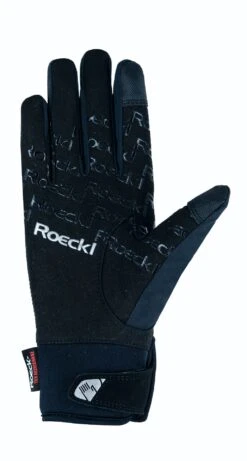 Roeckl Sports Gloves Waregem Black -Equestrian Equipment Shop 0024756 roeckl sports gloves waregem black