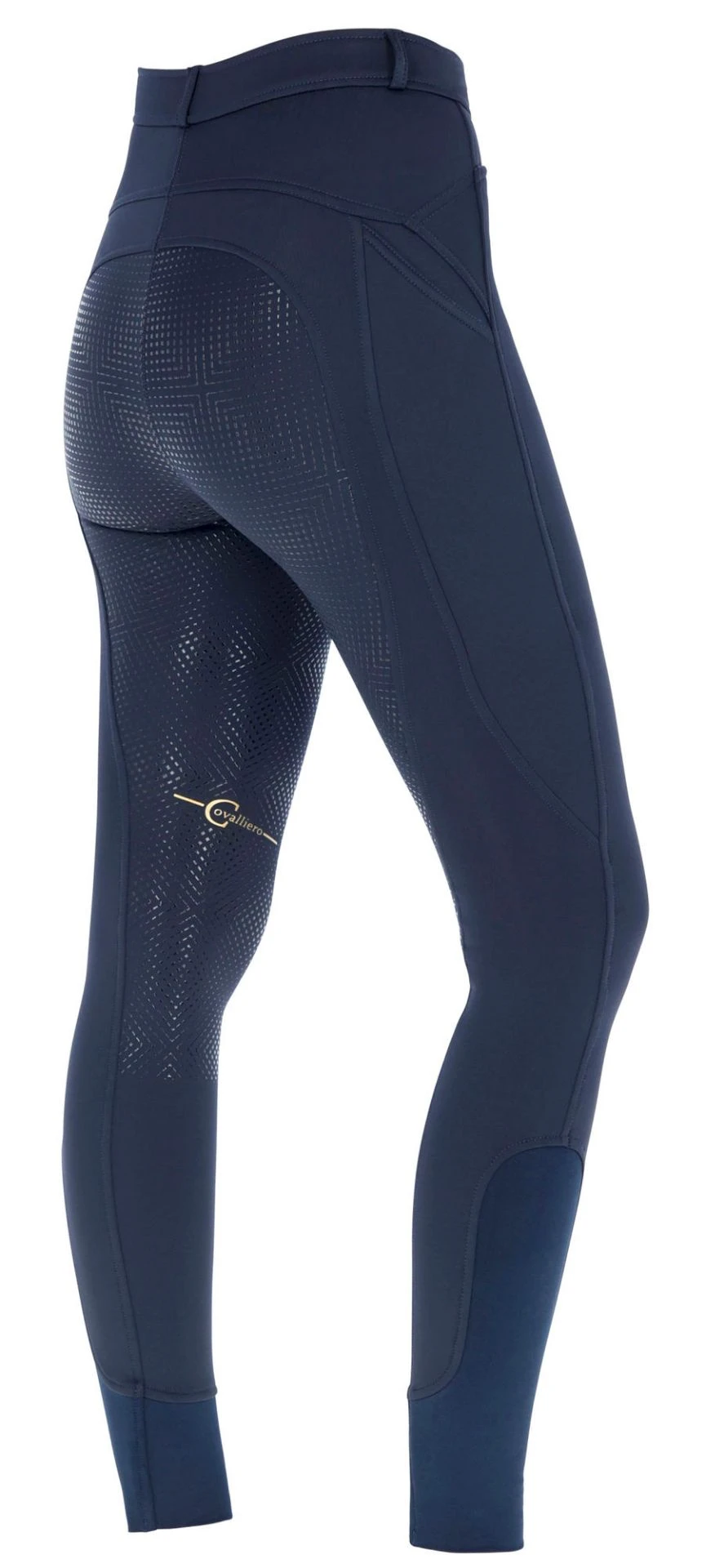 Covalliero Riding Tights Dark Navy 5 Covalliero Riding Tights Dark Navy - Image 3