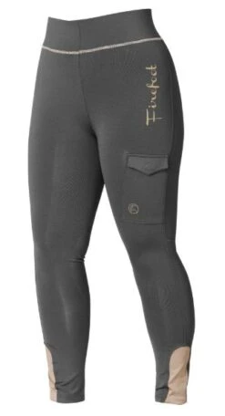 Firefoot Ladies Bankfield Fleece Lined Breeches Grey/Mink