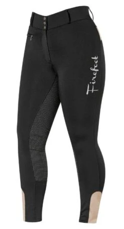 Firefoot Ladies Bankfield Sticky Bum Breeches Black/Mink