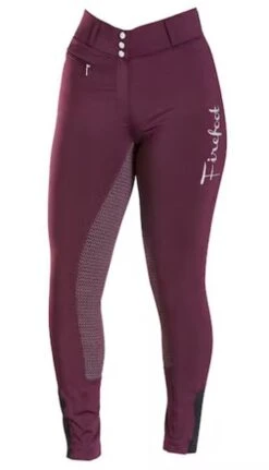 Firefoot Ladies Bankfield Sticky Bum Breeches Plum/Black