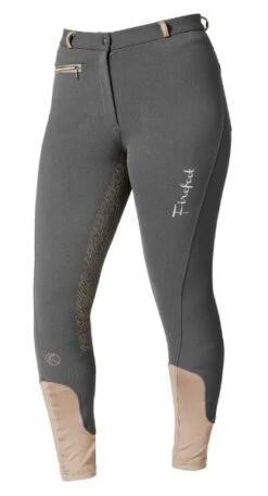 Firefoot Ladies Thornton Fleece Lined Breeches Charcoal/Mink