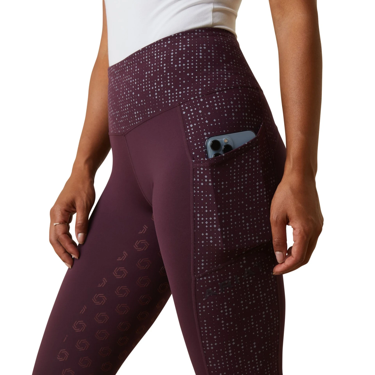 Ariat Wms EOS Lumina FS Tight Mulberry 4 Ariat Wms EOS Lumina FS Tight Mulberry - Image 2