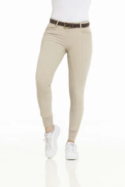 Equi Theme Kendal Silicone Grip FS Breeches Beige