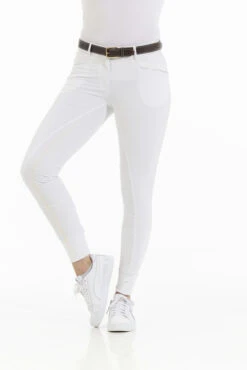 Equi Theme Kendal Silicone Grip FS Breeches White
