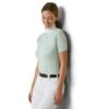 Ariat Aptos Vent Show Shirt Aqua Foam -Equestrian Equipment Shop 0026596 ariat aptos vent show shirt aqua foam