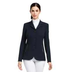 Ariat Womens Galatea Bellatrix Show Coat Show Navy