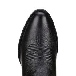 Ariat Womens Heritage Western R-Toe Boots Black Deertan 10 Ariat Womens Heritage Western R-Toe Boots Black Deertan -Equestrian Equipment Shop 0026886 ariat womens heritage western r toe boots black deertan