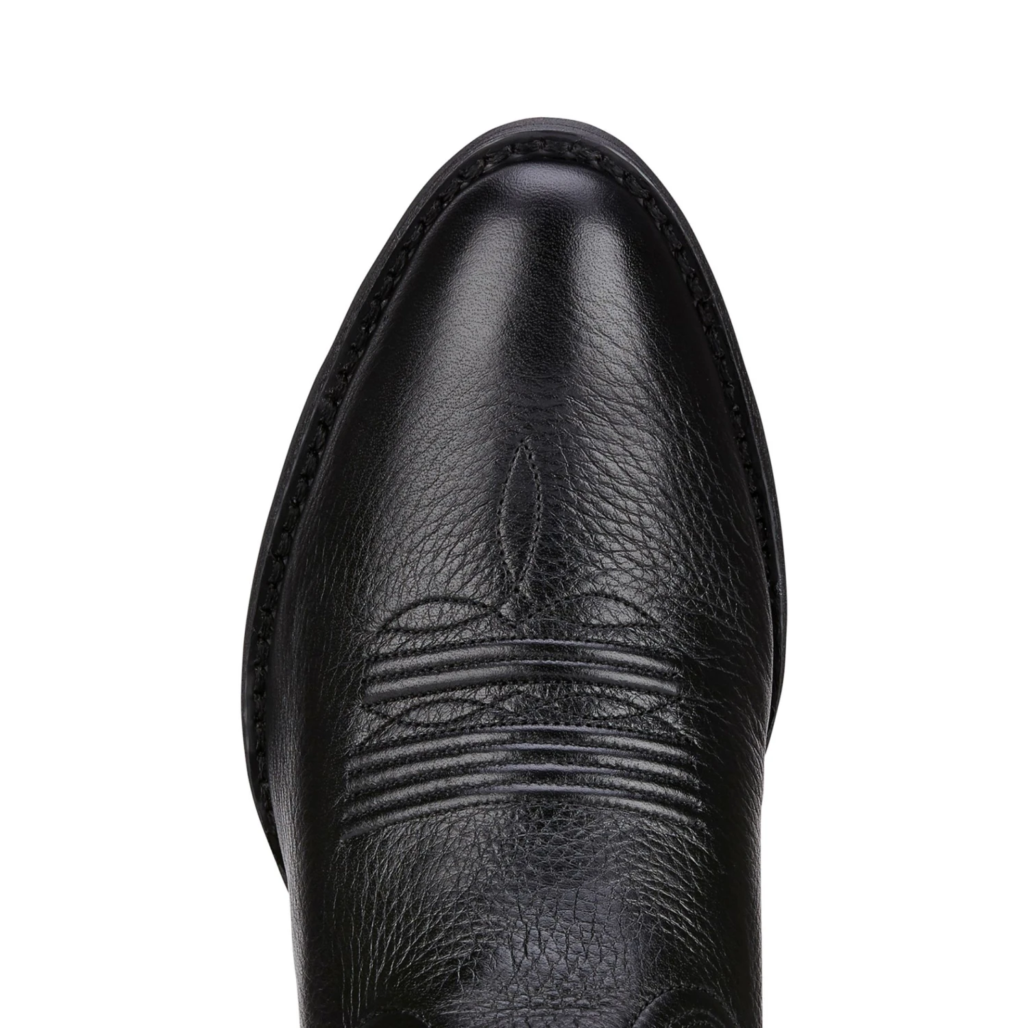 Ariat Womens Heritage Western R-Toe Boots Black Deertan 6 Ariat Womens Heritage Western R-Toe Boots Black Deertan - Image 4