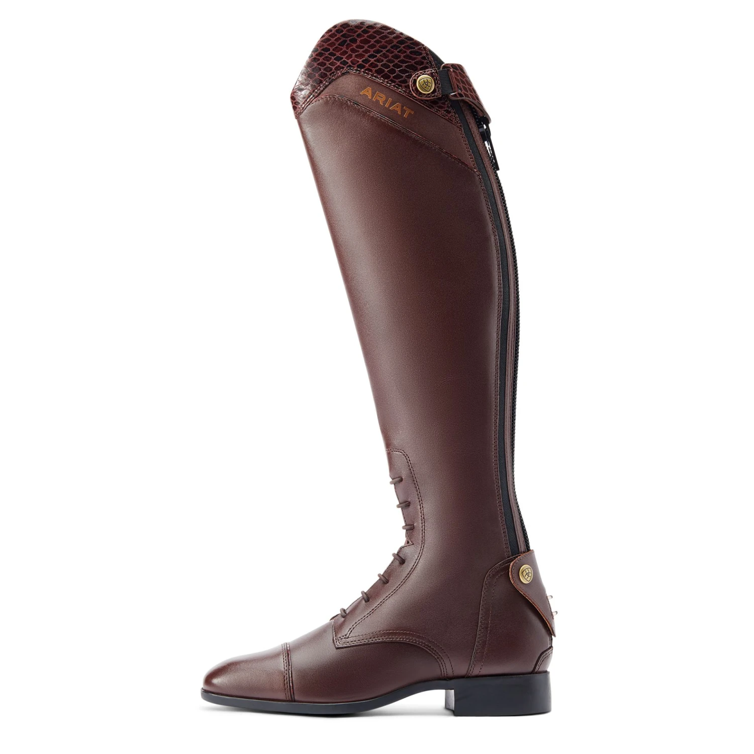 Ariat Womens Palisade Ellipse Tall Riding Boot Mahogany/Rust Cobra 4 Ariat Womens Palisade Ellipse Tall Riding Boot Mahogany/Rust Cobra - Image 2